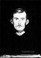 Autorretrato i 1896 Edvard Munch